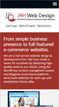 Mobile Screenshot of jrhwebdesign.com